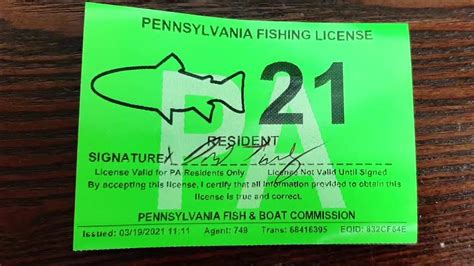 Resident Fishing Licenses